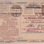 Bayern - 3 Pfg. Hupp Privatganzsache Spottkarte/U-Boot München - Plauen 1918