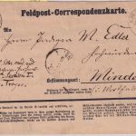 NDP - K.Pr. Feld-Post-Amt 3. Armee Cps. K1 Feldpost-Correspondenzkarte 1871