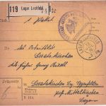 Bayern - Lager Lechfeld Reserve-K2 Heeressache-Paketkarte n. Geratskirchen 1916