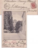 DR/Belgien - 5 Pfg. Germania/Reichspost Karte Neuenahr Antwerpen 1900 Nachporto