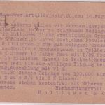 DR/Schweiz - 3 Pfg Germania Drucksachenkarte Hannover - Laufenburg 1918