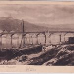 DR/Belgien - 15 Pfg Germania Drucksachenkarte Trier - Auderghem 5.8.21