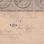 DR/Österreich - Rückbriefstelle d. OPD München Brief Berchtesgaden 1921