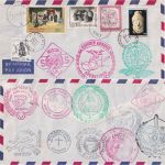 Österreich/AUSCON - Dreiländer-Frankatur + div. Cachet Zypern 1987