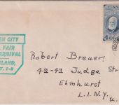 Canada/USA - 4 C. Grham Bell Brief Rossland - Elmhurst 1951 Cachet "Golden City"