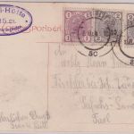 Österreich - 2x2+1 H. Kr. FJ AK (Mersi-Hütte) Innsbruck - Landeck 1908