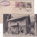Österreich - 2x2+1 H. Kr. FJ AK (Mersi-Hütte) Innsbruck - Landeck 1908