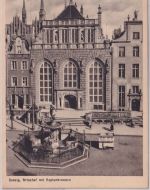 DR - 6 Pfg. "Danzig ist Deutsch" Karte SST 19.9. + Tagesstpl. 23.9. n. Hannover