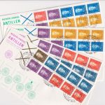 Niederl. Antillen - Heftchenblätter 4 verschiedene FDC 1979