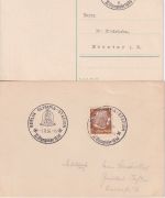 DR - Olympiade 1936 13 Belege mit verschiedenen (!) SST Berlin/Garmisch
