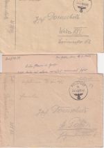 DR - Feldpost Korrespondenz (14 Belege) 1940 bis Kurland-Kessel (13.11.44) !