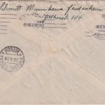 DR/Italien - 25 Pfg. Hindenburg Brief Mannheim - Gardone/postlagernd 1938