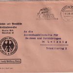 DR - Berlin 1936 Frei d. Ablösung (Wirtschaftsminister) Brief n. Leipzig