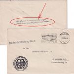 DR - Berlin 1935 Frei d. Ablösung Dt. Gesandtschaft Kopenhagen Brief n. Leipzig