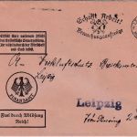 DR - Berlin 1935 Frei d. Ablösung (Finanzamt) Brief n. Leipzig
