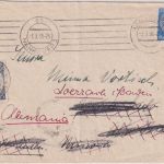 DR/Argentinien - 25 Pfg. Hindenburg Brief Hannover 1938 Retourvermerk