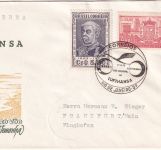 Brasilien - Lufthansa Erstflug Rio de Janeiro - Frankfurt a/M 17.8.56
