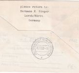 Nigeria - Lufthansa-Erstflug Lagos - Frankfurt a/M. 5.3.1962