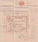 Hannover - Northorn L1 Paletbegleitbrief n. Osterode 1831 - mit Inhalt
