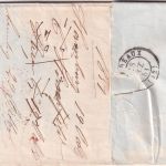 Hamburg (Th&T-PA) - Hamburg 14.10.1851 Portobrief (korrig. Taxe) n. Bordeaux