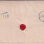 Preussen - Stettin bahnhof 31/5 Ra2 Brief/Muster ohne Wert n. Berlin 1861