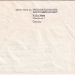 Kenya - Lufthansa Erstflug Nairobi - Frankfurt a/M. /Etappe Athen 15.5.62