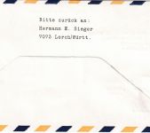 Sudan - Lufthansa Erstflug Karthoum - München 4.4.68