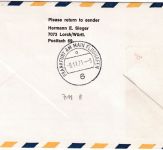 Thailand - Lufthansa Erstflug Bangkok - Frankfurt a/M. 1971