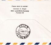 Marokko - Lufthansa Erstflug Casablanca - Las Palmas 1.4.1971