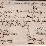Baden/Württemberg - Bonndorf 1834 Geldbrief/Botenbrief (?) n. Stuttgart