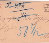 NDP - Hage in Ostfriesland 18.11.71 Ra3 Auslagenbrief n. Aurich