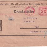 DR-Infla - Berlin-Wilmersdorf 17.5.23 20 M. Postfreistempel Drucksachenschleife