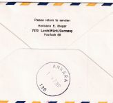 Iran - Lufthansa Erstflug Teheran - Ankara 1.4.1971