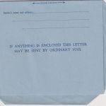 Bahrain - 6 A./6 P. Aerogramme Queen Elizabeth Coronation 1953 Overprint unused
