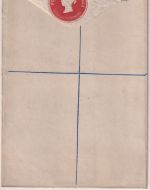 British Bechuanaland - 4 P. GB overprinted registered stationery 1889 unused