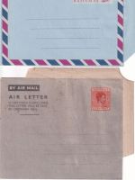 Bahamas - 9 unused stationeries (aerogramme, registered letters, postcard etc.)