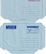 Bahamas - 9 unused stationeries (aerogramme, registered letters, postcard etc.)