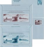 Trinidad & Tobago - 8 + 20 P. stationery aerogramme both unused