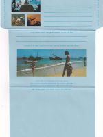 Sri Lanka - 1970/80 4 different aerogrammes postal stationery all unused