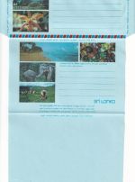 Sri Lanka - 1970/80 4 different aerogrammes postal stationery all unused
