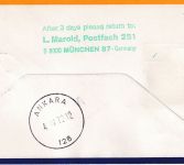 Syrien - Lufthansa Erstflug Damaskus Ankara 1972