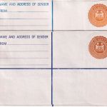 Sierra Leone - 35 C. registered letter stationeries 2 diff. shades of brown