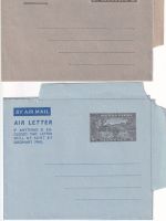Sierra Leone - 6 P. aerogramme air letter - both unused