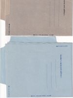 Sierra Leone - 6 P. aerogramme air letter - both unused
