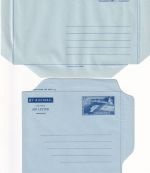 St. Vincent - 12+20 C. Aerogramme Air letter both unused