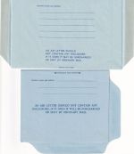 St. Vincent - 12+20 C. Aerogramme Air letter both unused