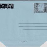 St. Vincent - 25 C. PO Calliaqua 1825 Aerogramme Air letter unused