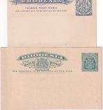 Rhodesia - 1/2 + 1 P. postcards stationery both unused