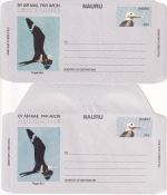 Nauru - 5 aerogrammes + 3 postcards all unused