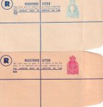 New Zealand - 14 diff. stationeries (reg. letter, wrappers, covers) all unused